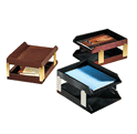 Leather Double Legal Size Document Holder