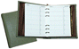 Jade Desk 6-Ring Address Book Inside